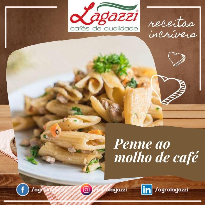 Penne ao molho de café